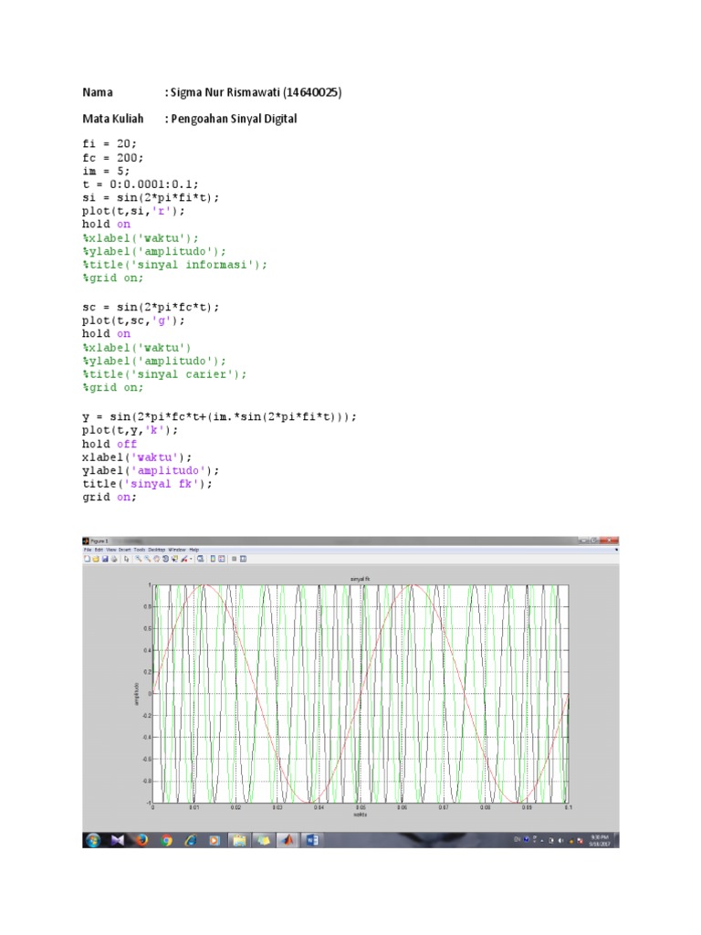 Digital Signal Processing Example | PDF | Teaching Methods & Materials