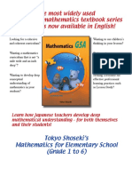 The Most Widely Used Elementary Mathematics Textbook Series in Japan Is Now Available in English!
