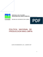 Política nacional de producción más limpia (MMA).pdf