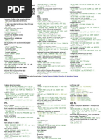 Db2 Cheat Sheet For Development