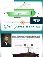 0 Efectul Fotoelectric Extern