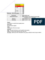 Using Sumif Formula: Days Item Amount