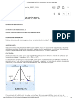 Estimación Estadística - A Estadistica Inferencial 1920 2890