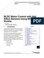 BLDC Motor Control With Hall Effect Sensors Using MQX On Kinetis