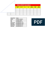 Basic Excel Assignment