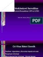 Genetika Lanjut 4 Dasar Biokimiawi Hereditas 1. DNA - PPSX