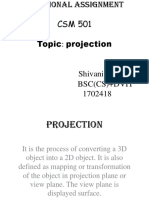 CSM 501 Projection Types and Properties