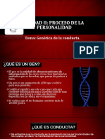 Genetica de La Conducta