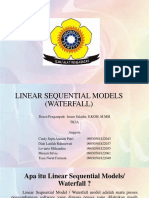 Linear Sequential Models (Waterfall)