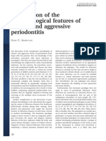 Microbial features of chronic and aggressive periodontitis compared