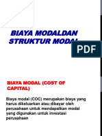 PPT struktur dan biaya modal