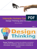 Aula 14 IHC - Design Thinking para InovaÃ§Ã£o