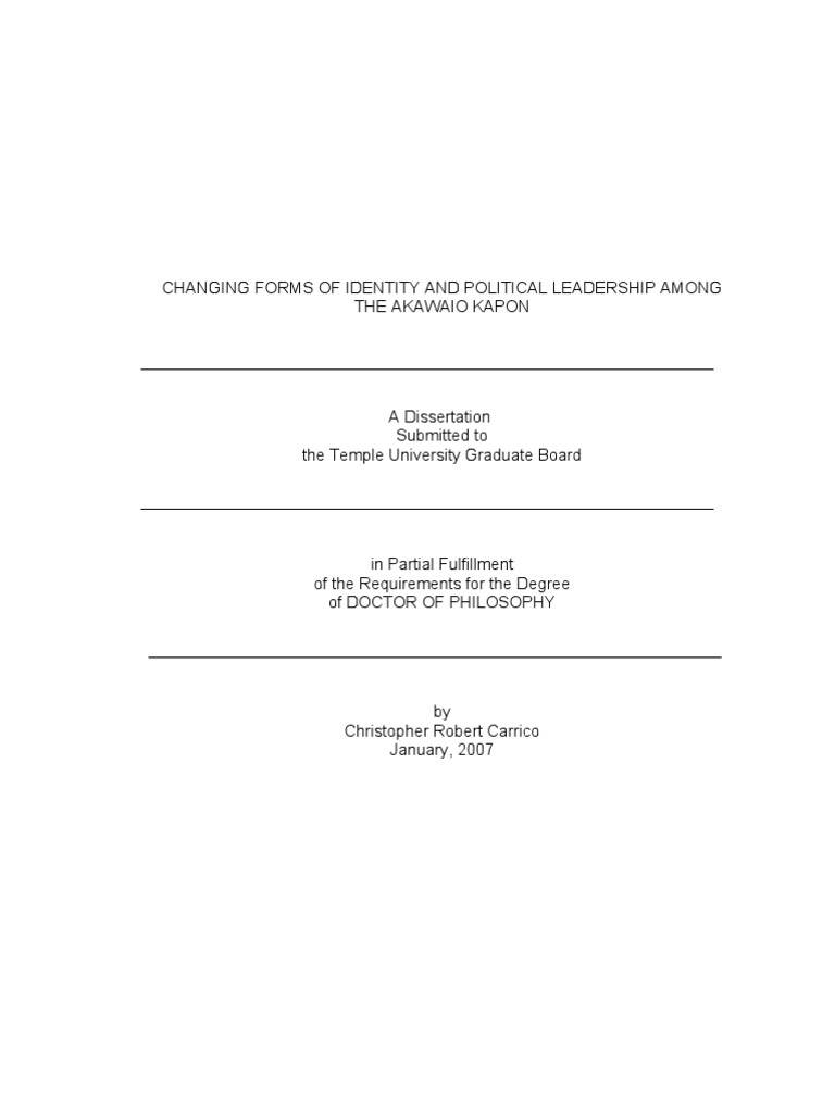 How does colonization impact identity picture