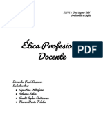 Etica Profesional Docente