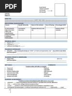 Standard Jmit CV - Ug