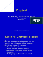 Examining Ethics in Nursing Research