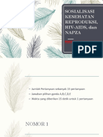 Sosialisasi Kesehatan Reproduksi, Hiv-Aids, Dan Napza Sma, SMK, SKB