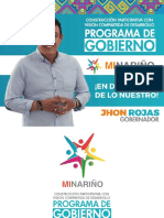 Programa Gobierno Nariño