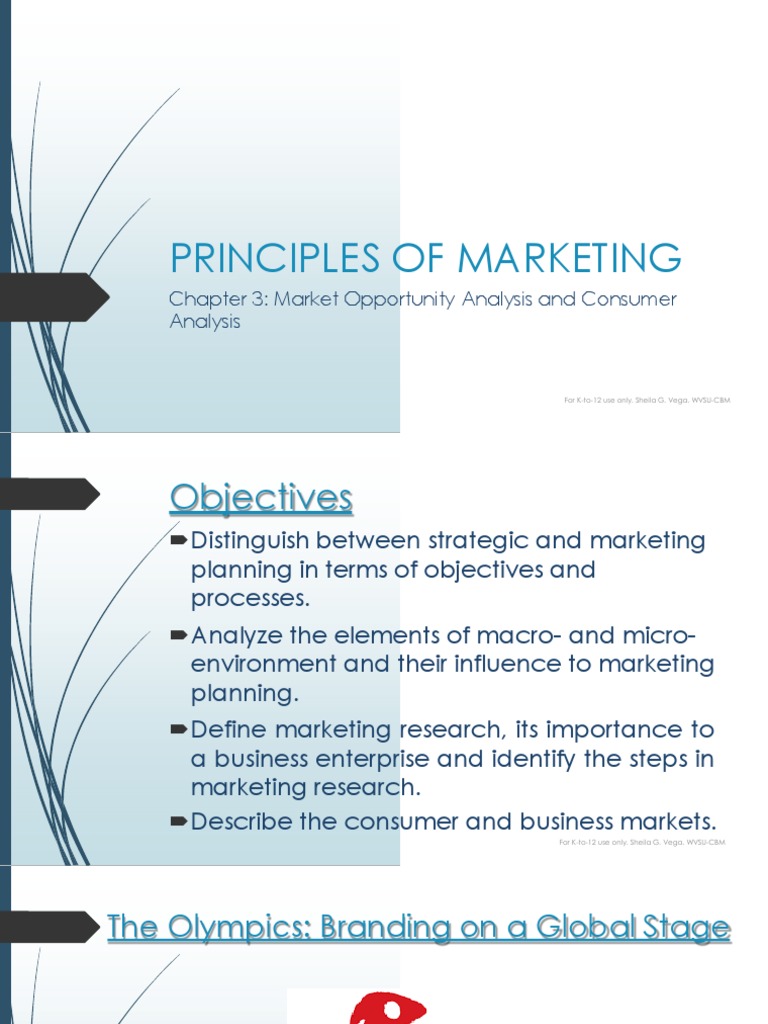 Chap3 Market Opportunity Analysis and Consumer Analysis PDF Market