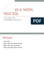 Chuong 4 - Ngon Ngu SQL