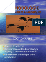 Dictionnaire Analogique