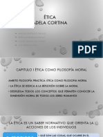 Ética de Adela Cortina Capitulos 1 y 2