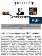Entrepreneurship Development Unit-1 For Internal Distribution