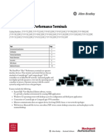 Panelview Plus 7 Performance Terminals: Technical Data