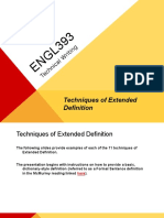 extended definition