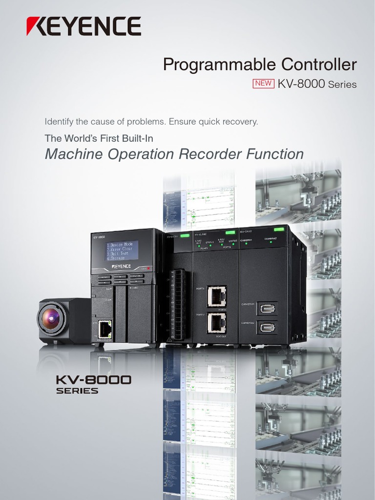 As 105644 KV-8000 C 600T82 GB WW 1079-1 | PDF | Programmable Logic