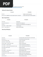 Git Commands: Getting & Creating Projects