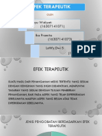 Efek Terapeutik