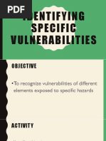 Lesson 6 - Identifying Specific Vulnerabilities