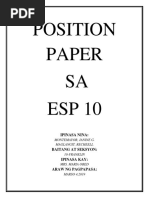 Position Paper