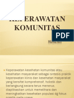 Keperawatan Komunitas: Maimaznah