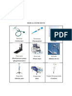 Name: NIM: Class:: Medical Instruments