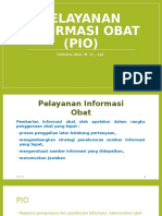 Pelayanan Informasi Obat (PIO) : Helmina Wati, M. SC., Apt