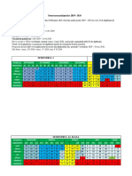 1 Structura Anului Scolar 20192020