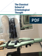 The Classical School of Criminological - Thought