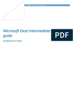 1) MS Excel - Training Guide