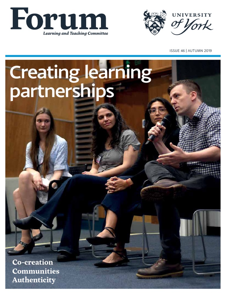 Creating Learning Partnerships: UoY Forum Issue 46 | PDF ...