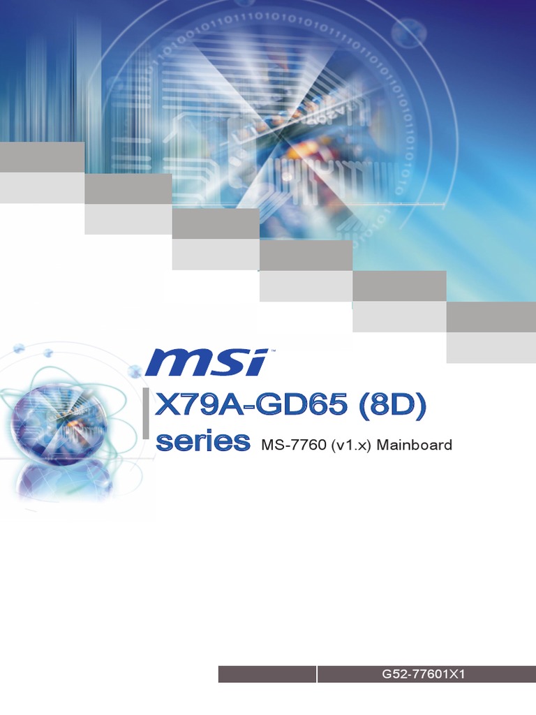 MSI Manual | PDF | Usb | Electrical Connector