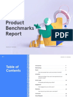 Product Benchmarks: Created by Mixpanel