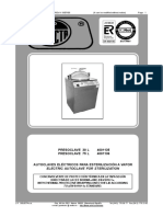 Selecta Presoclave 30, 75 Autoclave - Service and User Manual