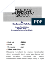 Pendahuluan Ke - 1 Sistem Kendali & Sistem Akuisisi Data