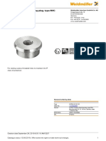 Data Sheet: KSPMH (Klippon Blanking Plug, Type MH) KSPMH M16 SSC