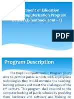 Department of Education Deped Computerization Program Batch 1 (E-Textbook 2018 - 1)