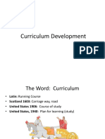 Curriculam Development HRM