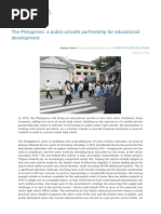 Un Partenariat Public Prive Pour Reformer Leducation Aux Philippines