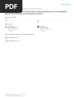 Improving the Quality of Article Master Data Speci